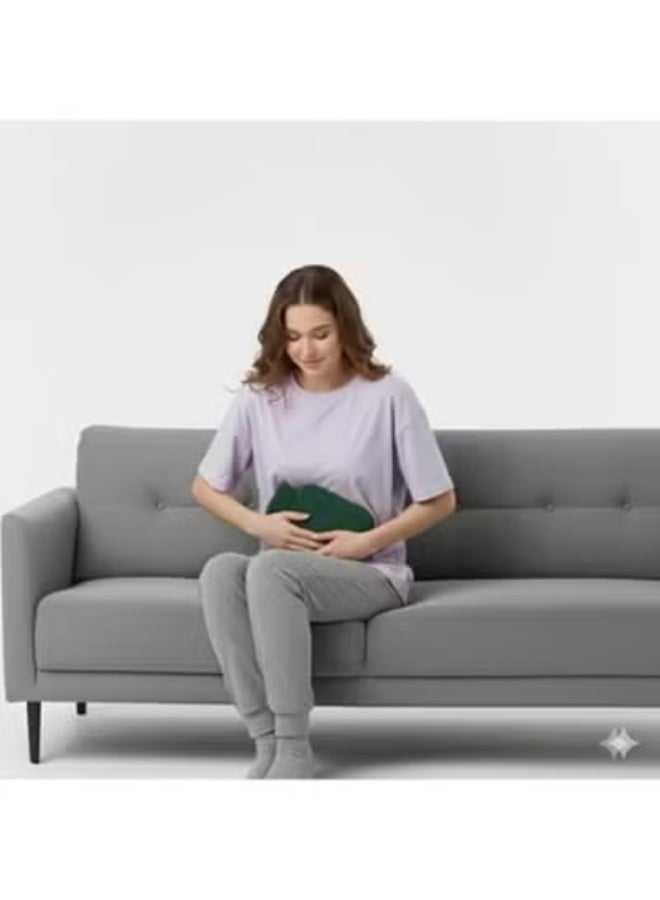 قربة مياه ساخنة طبية آمنة لكل أفراد الأسرة، كمادة حرارية لتخفيف آلام المفاصل وشد العضلات وتقلصات الدورة الشهرية، دفا مستمر وتصميم محكم الغلق - Image 4